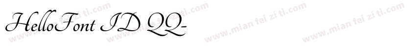 HelloFont ID QQ字体转换